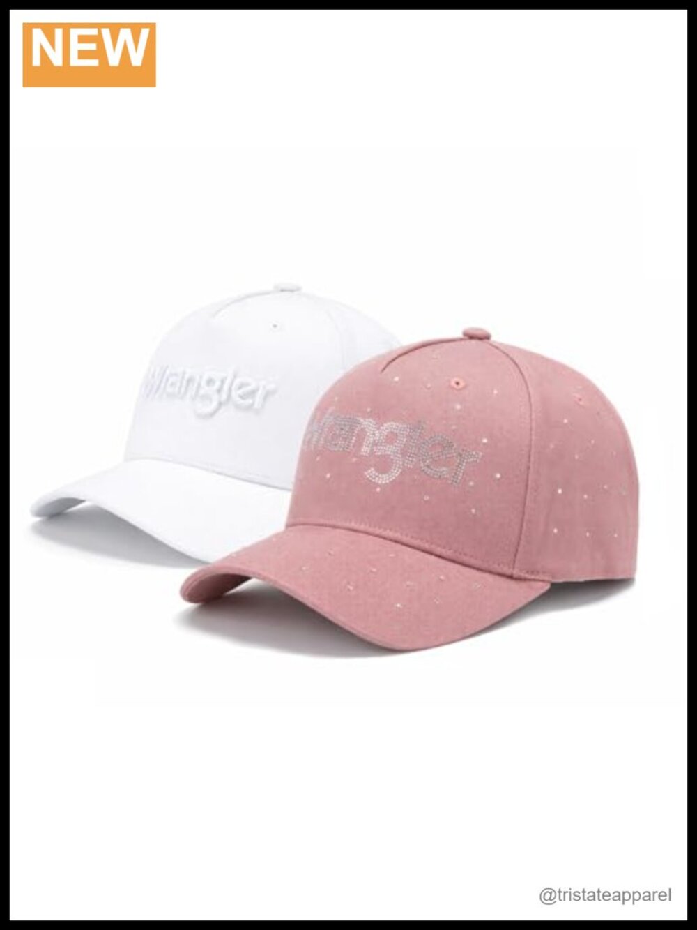 Wrangler Trucker Hat 2-Pack Cotton Mesh Snapback Baseball Cap Adjustable